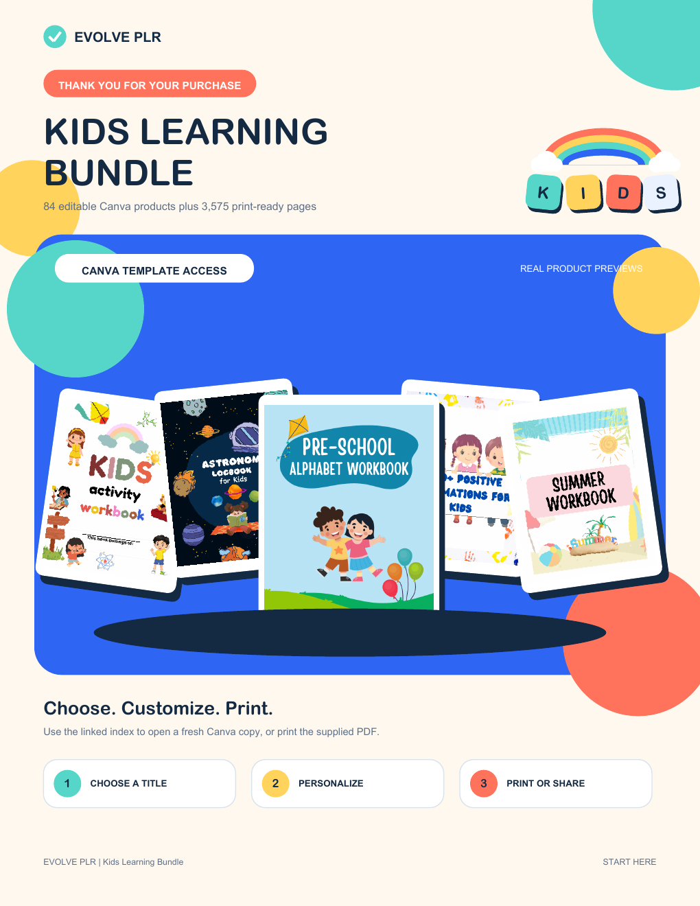 Kids Learning product preview
